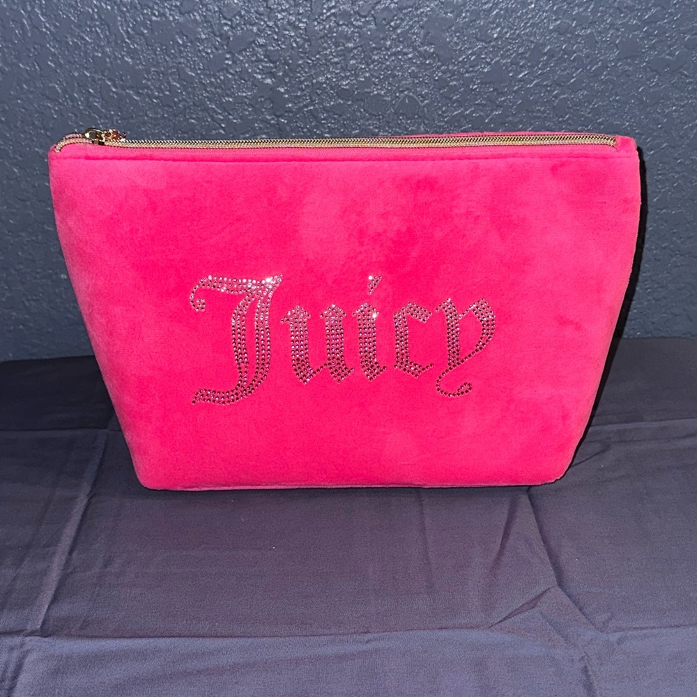 Juicy Couture Pink Cosmetic Bag